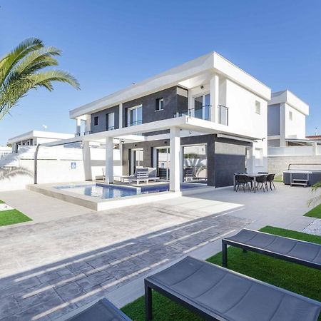 Casa Bos Dolpfin Wellness Luxury Entire Villa Pool & Jacuzzi Gran Alacant Near Beach Puerto Marino Extérieur photo